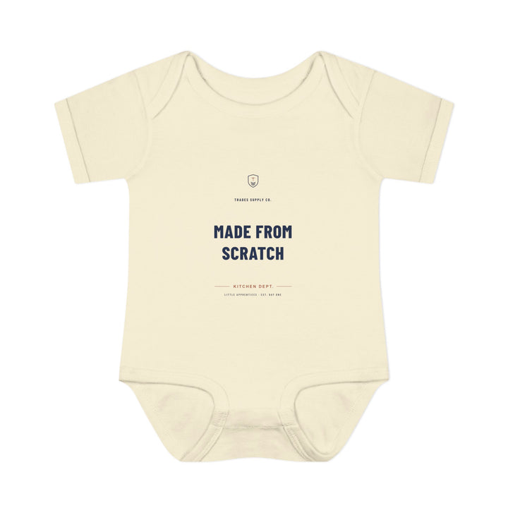 Made From Scratch — Chef Baby Bodysuit — alternate view