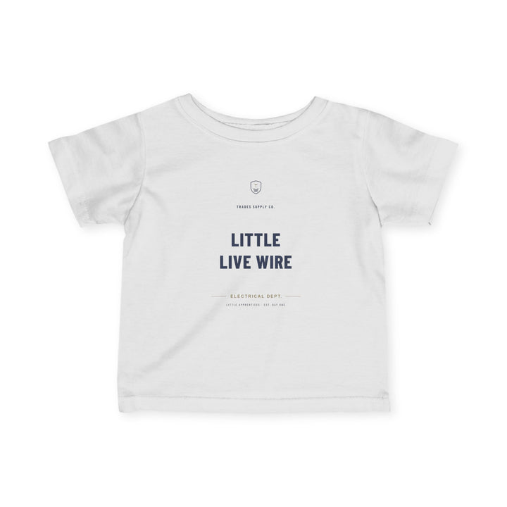 Little Live Wire — Electrician Infant Tee