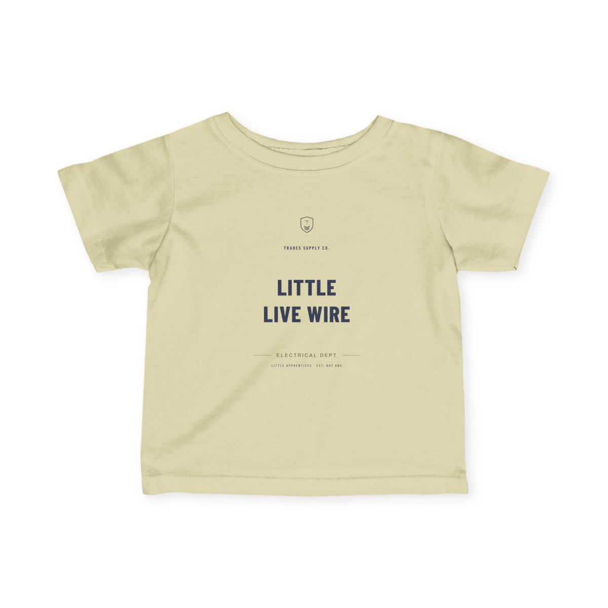 Little Live Wire — Electrician Infant Tee