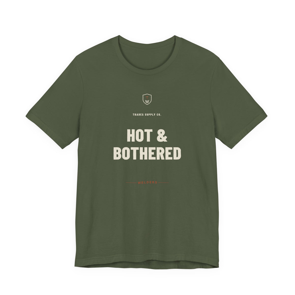 Hot & Bothered — Funny Welder T-Shirt