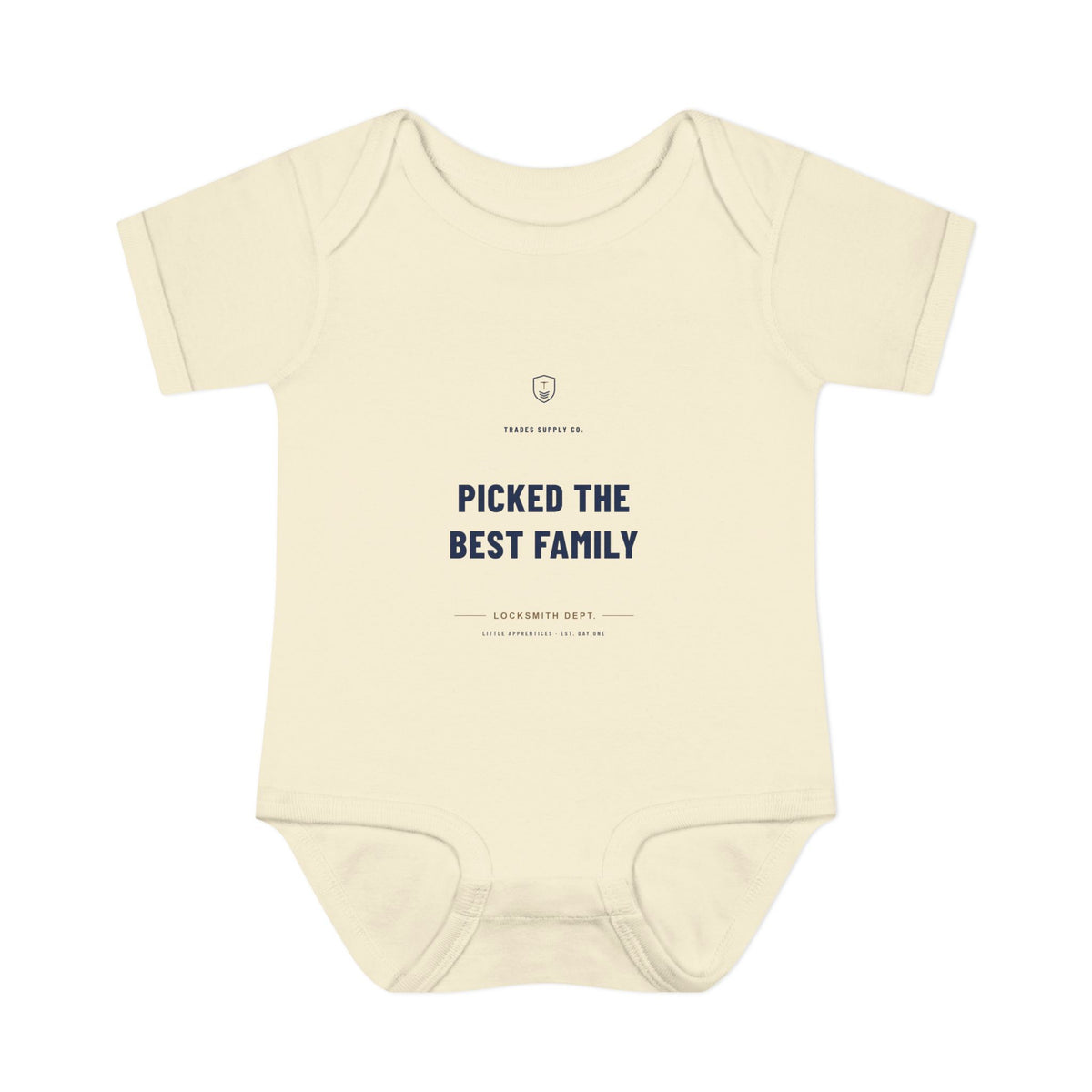 Picked The Best Family — Locksmith Baby Bodysuit