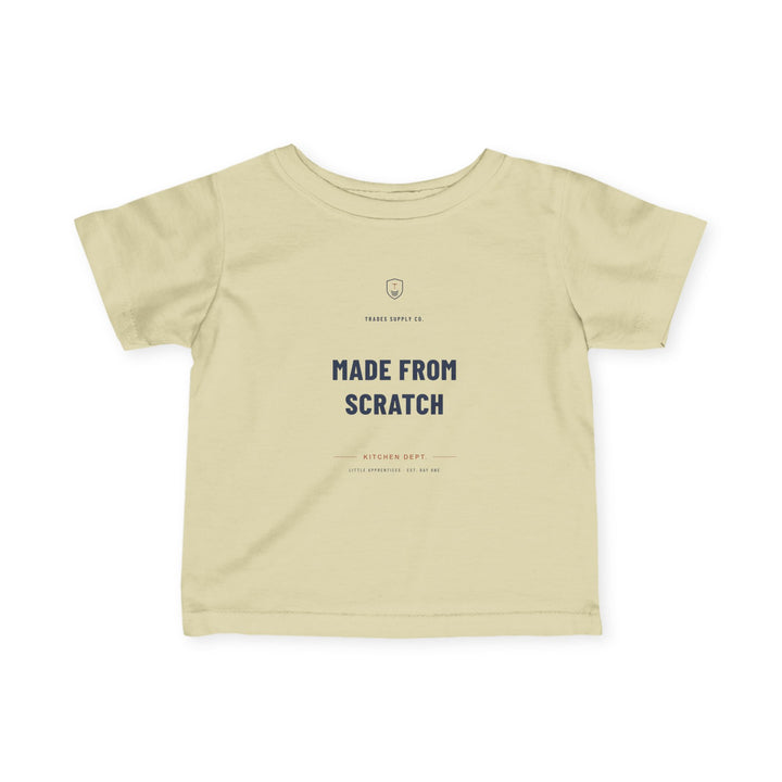 Made From Scratch — Chef Infant Tee — alternate view