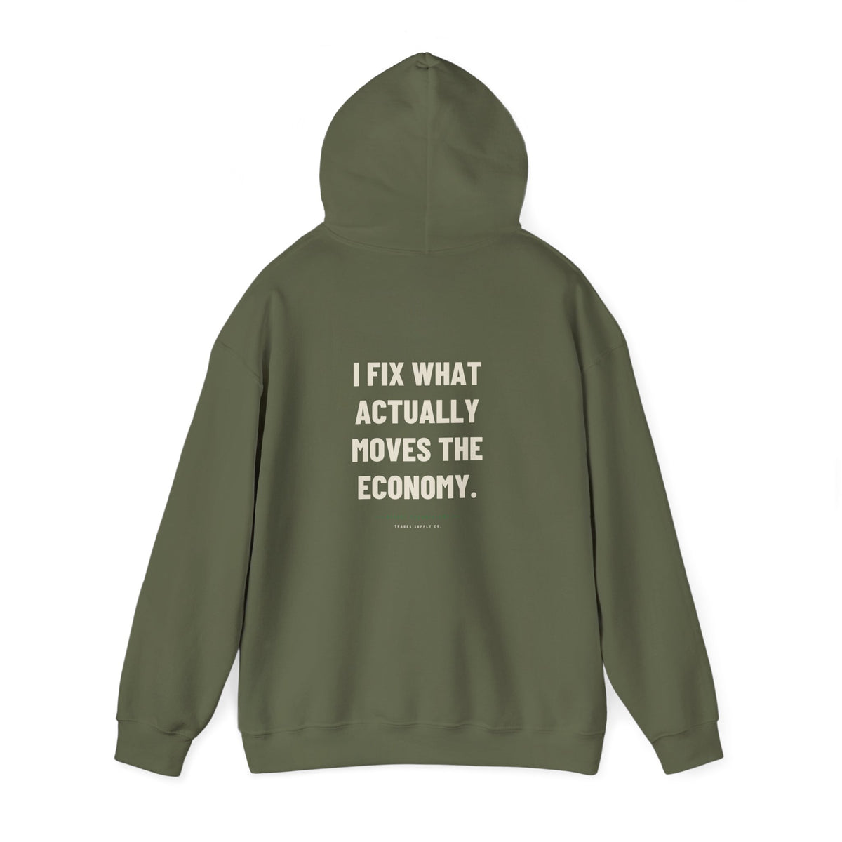 I Fix What Actually Moves The Economy — Funny Diesel Tech Hoodie