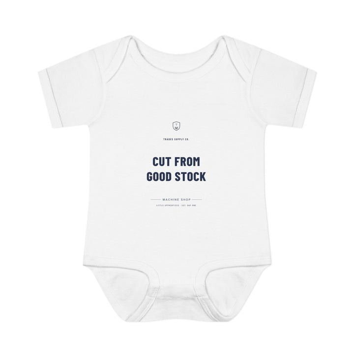 Cut From Good Stock — Machinist Baby Bodysuit