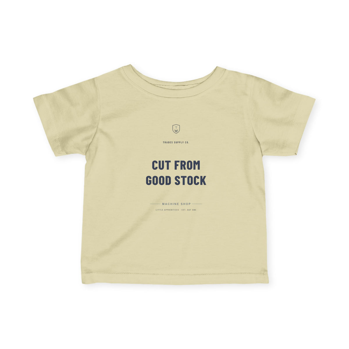 Cut From Good Stock — Machinist Infant Tee
