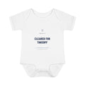 Cleared For Takeoff — Aircraft Mechanic Baby Bodysuit
