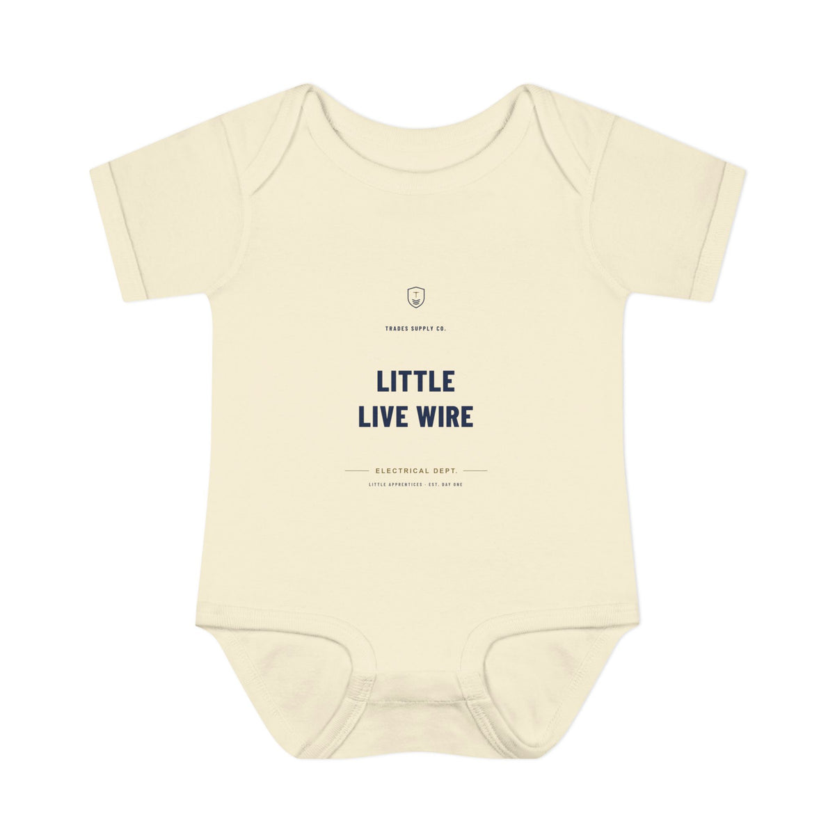 Little Live Wire — Electrician Baby Bodysuit