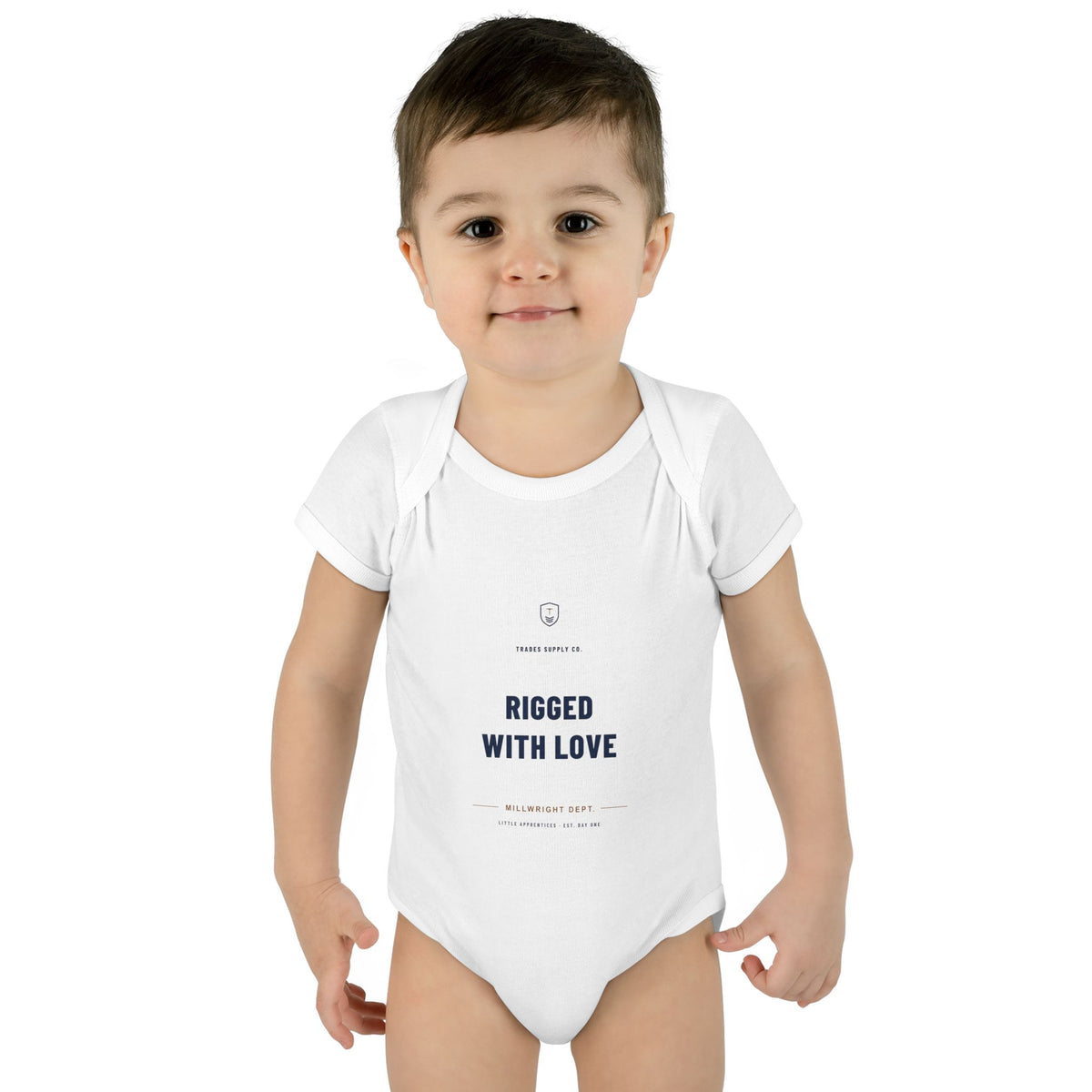 Rigged With Love — Millwright Baby Bodysuit
