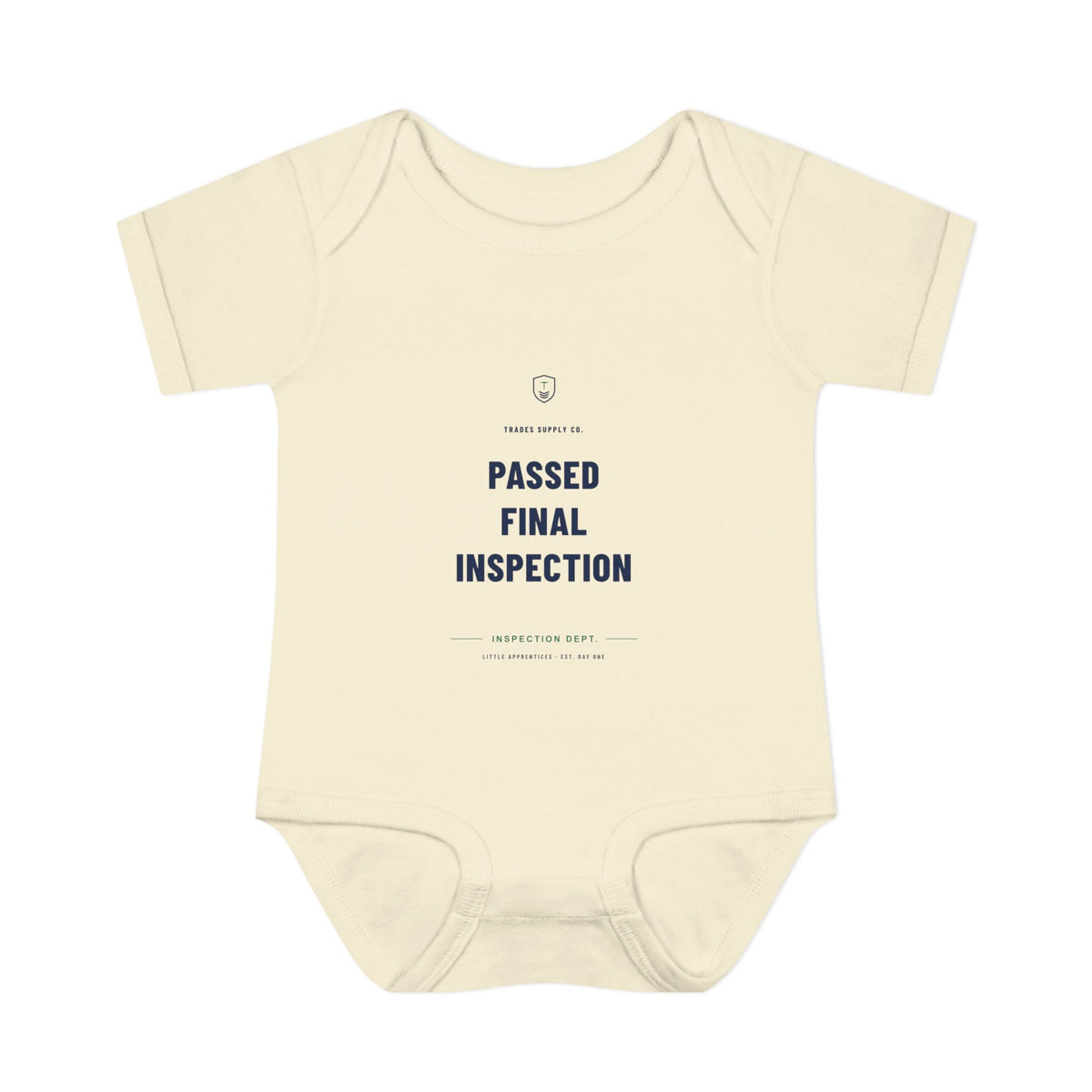 Passed Final Inspection — Inspector Baby Bodysuit