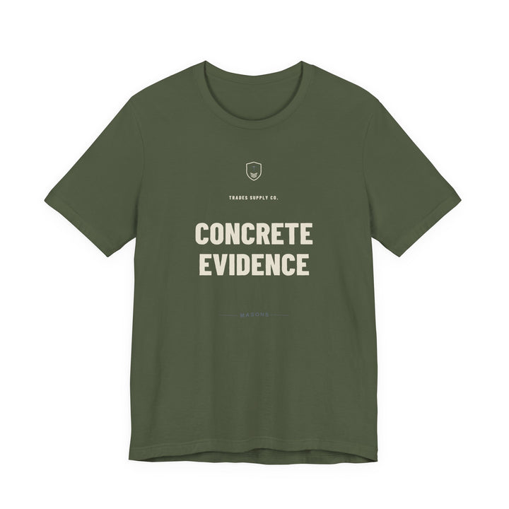 Concrete Evidence — Funny Mason T-Shirt — view 4