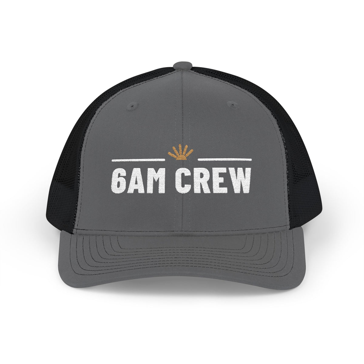6AM Crew — Embroidered Snapback Trucker Hat