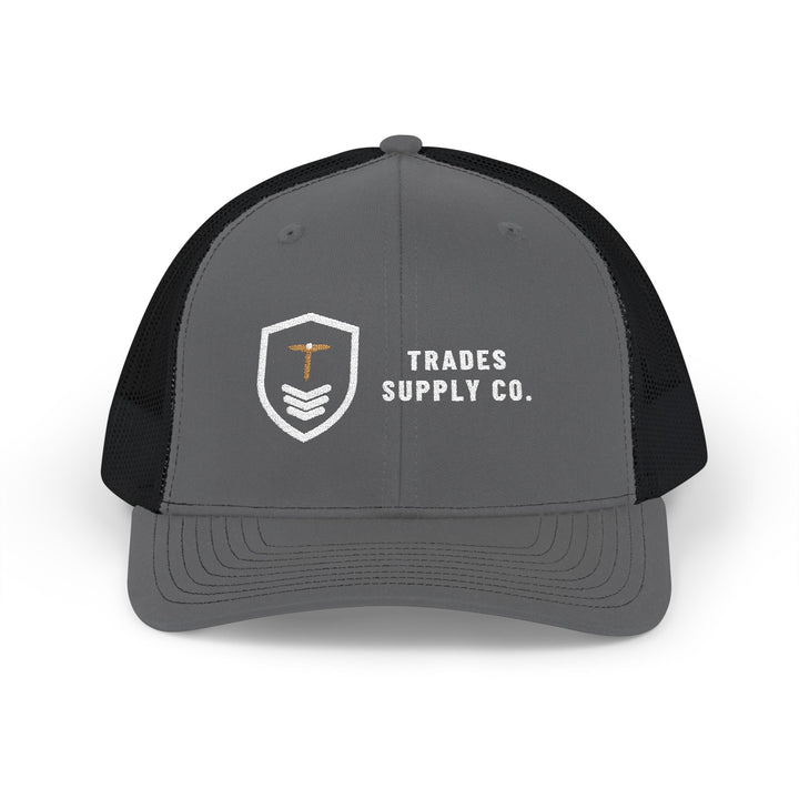 Trades Supply Co. Crest — Embroidered Snapback Trucker Hat — alternate view