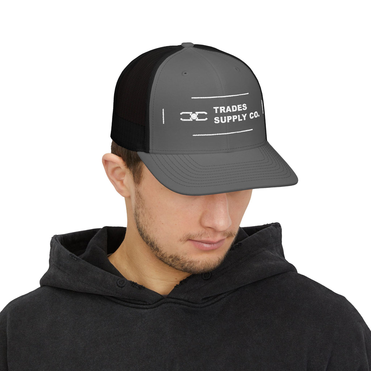 Crate Badge — Embroidered Snapback Trucker Hat