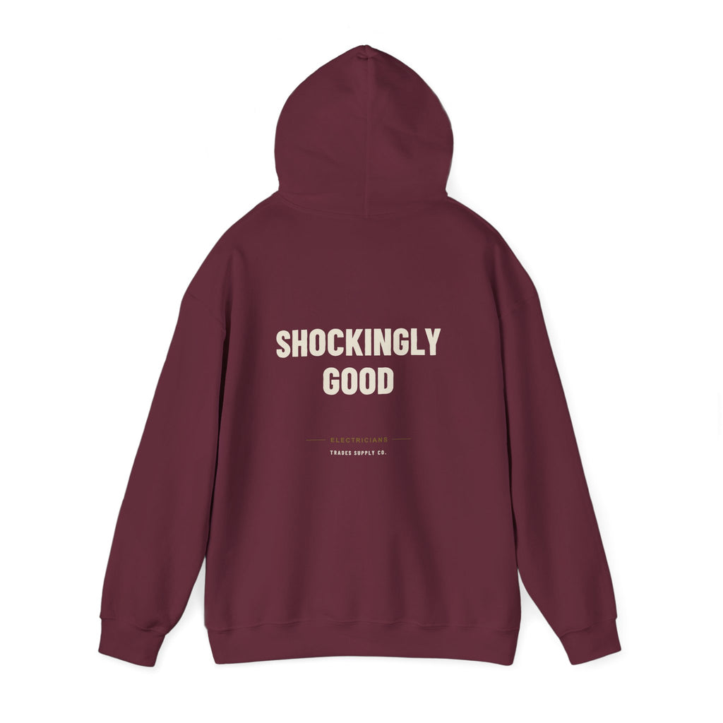 Shockingly Good — Funny Electrician Hoodie