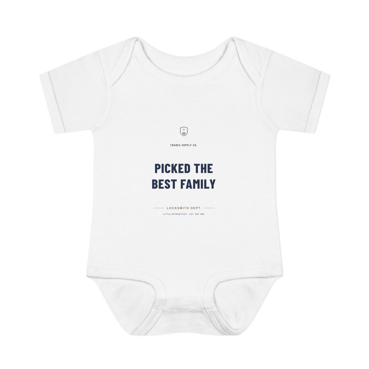 Picked The Best Family — Locksmith Baby Bodysuit