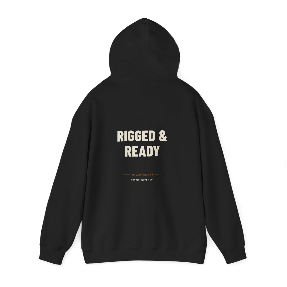 Rigged & Ready — Funny Millwright Hoodie